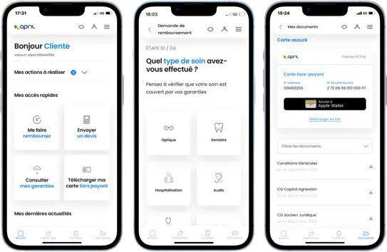 Application mobile APRIL