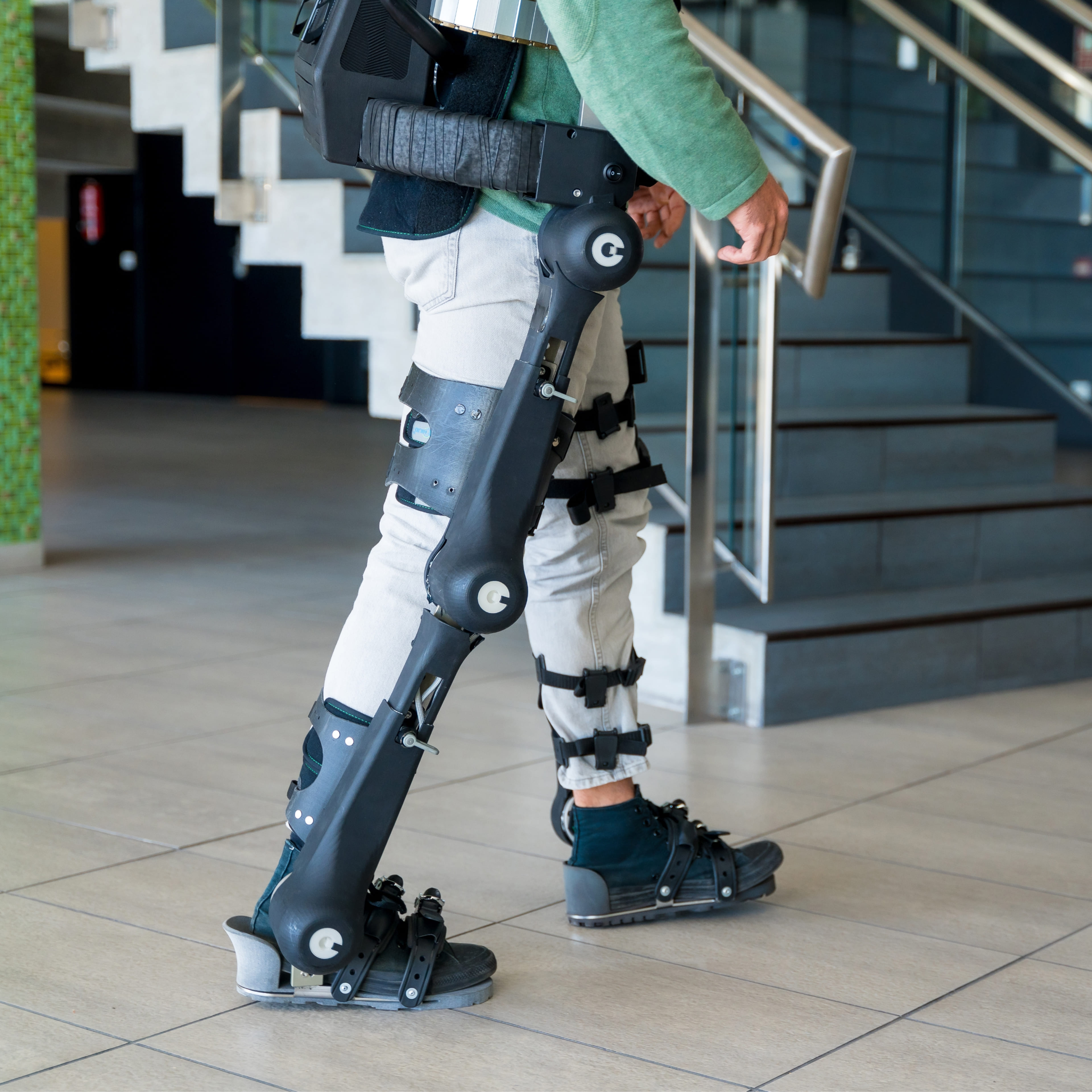 Exosquelette ski senior