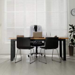 Intérieur vide du cabinet médical