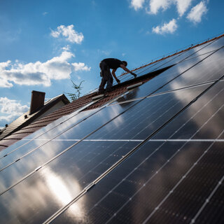 installation de panneaux solaires